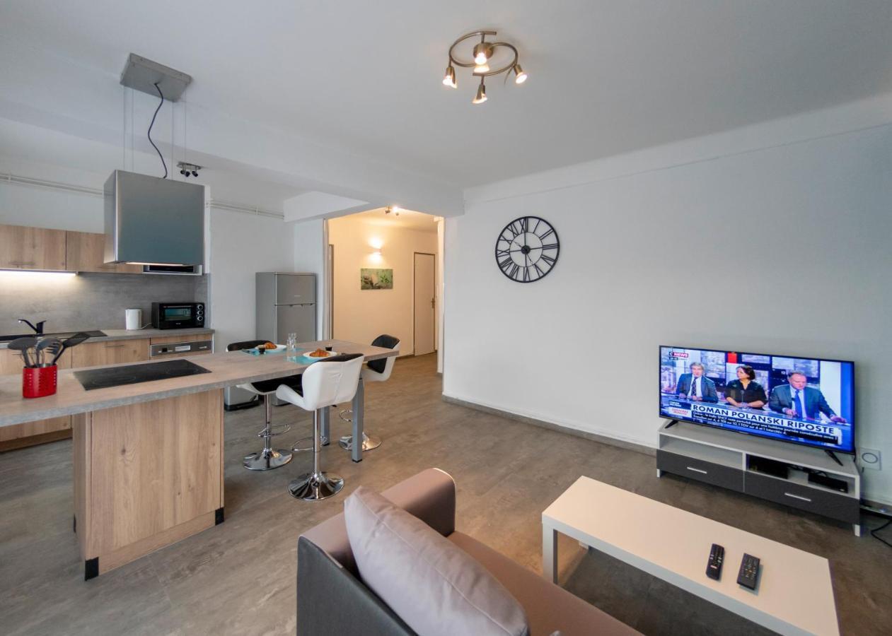 Appart'Hotel De La Gare มงเบลียาร์ ภายนอก รูปภาพ